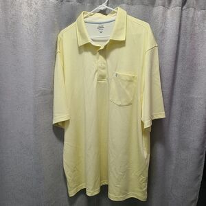 Izod Light Yellow Polo Shirt‎